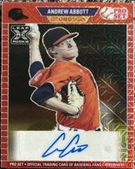 Andrew Abbott [Red] #PS-AA2 Baseball Cards 2021 Pro Set Autographs Prices