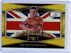 The British Bulldog [Gold Prizm] #12 Wrestling Cards 2022 Panini Select WWE Global Icons Prices