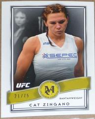 Cat Zingano [Gold] Ufc Cards 2016 Topps UFC Museum Collection Prices