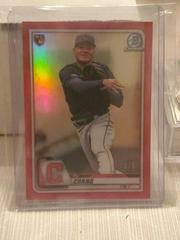 Yu Chang [Red Refractor] #49 Baseball Cards 2020 Bowman Chrome Prices