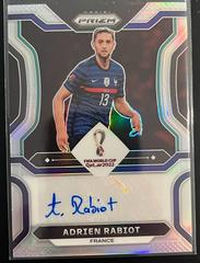 Adrien Rabiot [Silver] #S-ARA Soccer Cards 2022 Panini Prizm World Cup Signatures Prices