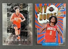 Jalen Green Basketball Cards 2021 Panini Select Rookie Revolution Prices