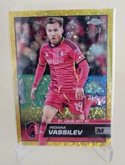 Indiana Vassilev [Gold Mini Diamond] #23 Soccer Cards 2023 Topps Chrome MLS Prices