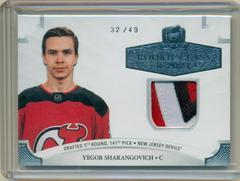 Yegor Sharangovich [Patch] Hockey Cards 2020 Upper Deck The Cup Rookie Class of 2021 Prices