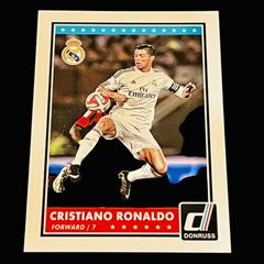 Cristiano Ronaldo [Green Soccer Ball] #1 Soccer Cards 2015 Panini Donruss Prices