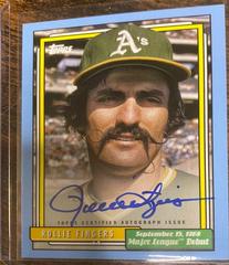 Rollie Fingers [Blue] Baseball Cards 2022 Topps Archives 1992 MLB Debut Autographs Prices