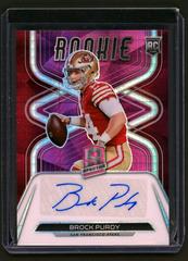 Brock Purdy [Neon Pink] #40 Football Cards 2022 Panini Spectra Rookie Autographs Prices