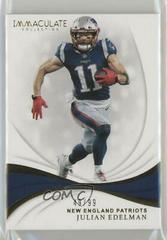 Julian Edelman #62 Football Cards 2019 Panini Immaculate Collection Prices