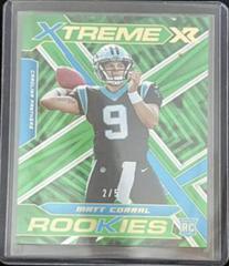 Matt Corral [Green] Football Cards 2022 Panini XR Xtreme Rookies Prices