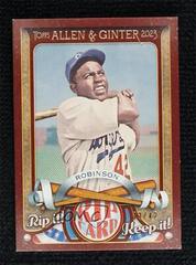 Jackie Robinson #RC-JRO Baseball Cards 2023 Topps Allen & Ginter Rip Cards Prices