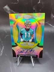 Parker Washington [Gold] #RRCS-17 Football Cards 2023 Panini Certified Rookie Roll Call Signatures Prices