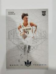 Dyson Daniels [Sapphire] #16 Basketball Cards 2022 Panini Court Kings Works in Progress Prices