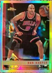 Ron Harper Refractor Basketball Cards 1997 Topps Chrome Prices