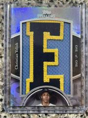 Christian Yelich #SJLP-CY Baseball Cards 2024 Topps Sterling Jersey Letter Patch Prices