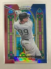 Aaron Judge [Red White and Blue Prizm] #SG-5 Baseball Cards 2021 Panini Prizm Stained Glass Prices