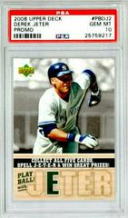 Derek Jeter [Promo] Baseball Cards 2006 Upper Deck Prices