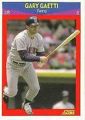 Gary Gaetti Baseball Cards 1990 Score Superstars Prices
