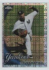 CC Sabathia [Xfractor] #21 Baseball Cards 2010 Topps Chrome Prices