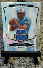 Matthew Stafford [Jersey Refractor] #146 Football Cards 2009 Bowman Sterling Prices