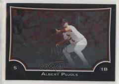 Albert Pujols #2 Baseball Cards 2009 Bowman Chrome Prices