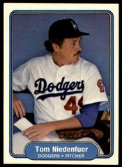 Tom Niedenfuer #16 Baseball Cards 1982 Fleer Prices