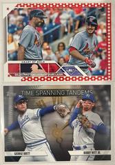 George Brett, Bobby Witt Jr. [Gold] #TS-30 Baseball Cards 2023 Topps Update Time Spanning Tandems Prices