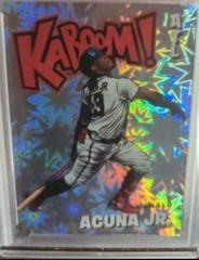 Ronald Acuna Jr. #K11 Baseball Cards 2021 Panini Absolute Kaboom Prices