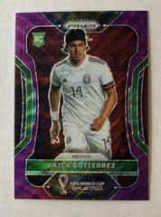 Erick Gutierrez [Purple Wave] #150 Soccer Cards 2022 Panini Prizm World Cup Prices