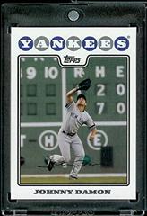 Johnny Damon Baseball Cards 2008 Topps Team Set Yankees Prices