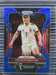 Kevin De Bruyne [Choice Blue] Soccer Cards 2022 Panini Prizm World Cup Prices