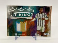 Juan Cuadrado [Gold] #KK-JGC Soccer Cards 2022 Panini Donruss Kit Kings Prices