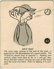 Wrist Snap #42 Baseball Cards 1952 Parkhurst Frostade Prices