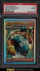 Sid Fernandez [Refractor] #5 Baseball Cards 1993 Finest Prices