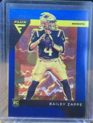 Bailey Zappe [Blue] #FX-4 Football Cards 2022 Panini Chronicles Flux Rookies Prices