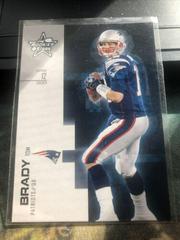 Tom Brady Football Cards 2007 Leaf Rookies & Stars Prices