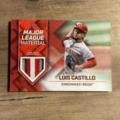 Luis Castillo [Series 2 Red] #MLM-LC Baseball Cards 2022 Topps Major League Material Relics Prices