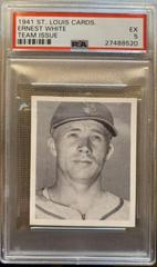 Ernest White Baseball Cards 1941 St. Louis Cardinals Team Issue Prices
