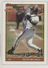 Kevin Mitchell #40 Baseball Cards 1991 Topps Desert Shield Prices