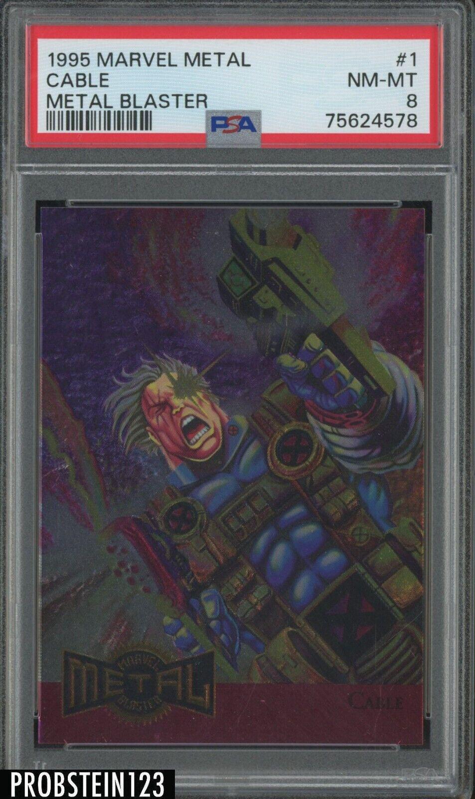 Cable #1 Marvel 1995 Metal Blaster