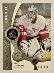 Jim Howard #150 Hockey Cards 2005 SP Game Used Prices