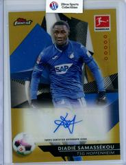 Diadie Samassekou [Gold Refractor] Soccer Cards 2020 Topps Finest Bundesliga Autographs Prices