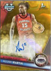 Alijah Martin [Gold Lava] #BCPA-AMA Basketball Cards 2023 Bowman Chrome University Prospects Autographs Prices