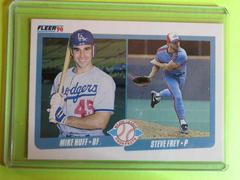 M Huff, S Frey #649 Baseball Cards 1990 Fleer Prices