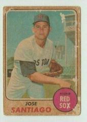 Jose Santiago Baseball Cards 1968 Venezuela Topps Prices