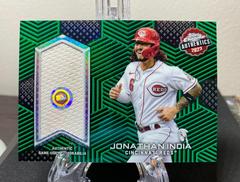 Jonathan India [Green] #TCA-JI Baseball Cards 2023 Topps Chrome Authentics Relics Prices