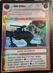 Rebel Artillery [Foil] Star Wars CCG Reflections III Prices