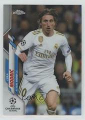 Luka Modric [Refractor] Soccer Cards 2019 Topps Chrome UEFA Champions League Prices
