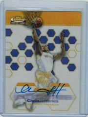 Chris Jefferies Autograph #157 Basketball Cards 2002 Finest Prices