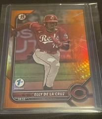 Elly De La Cruz [Orange] #BD-80 Baseball Cards 2022 Bowman Draft 1st Edition Prices