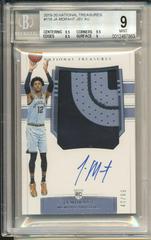 JA Morant [Patch Autograph] Basketball Cards 2019 Panini National Treasures Prices